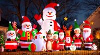 large holiday inflatable displays