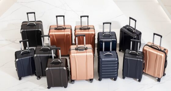luxury expandable luggage sets