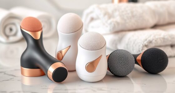 luxury home facial brushes