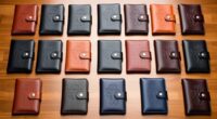 luxury leather passport sets