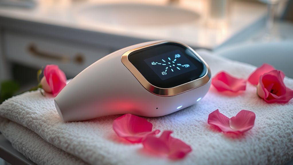 luxury microcurrent facial devices