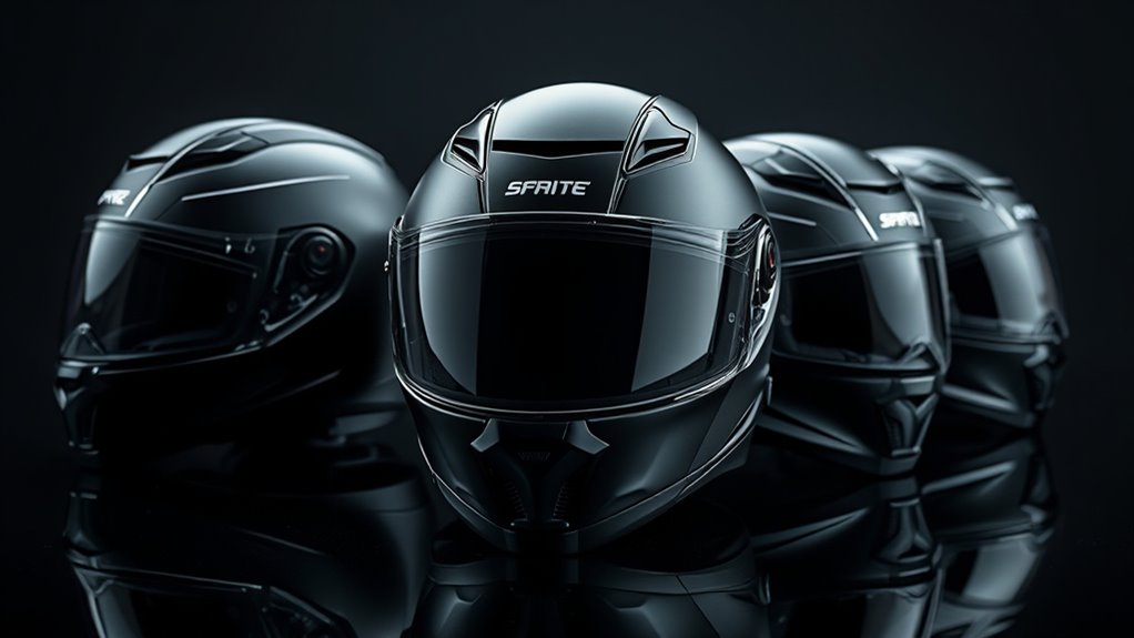 luxury motorcycle helmet selection