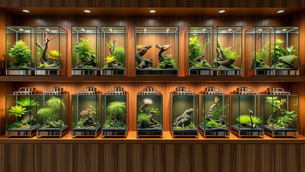 luxury reptile terrarium options
