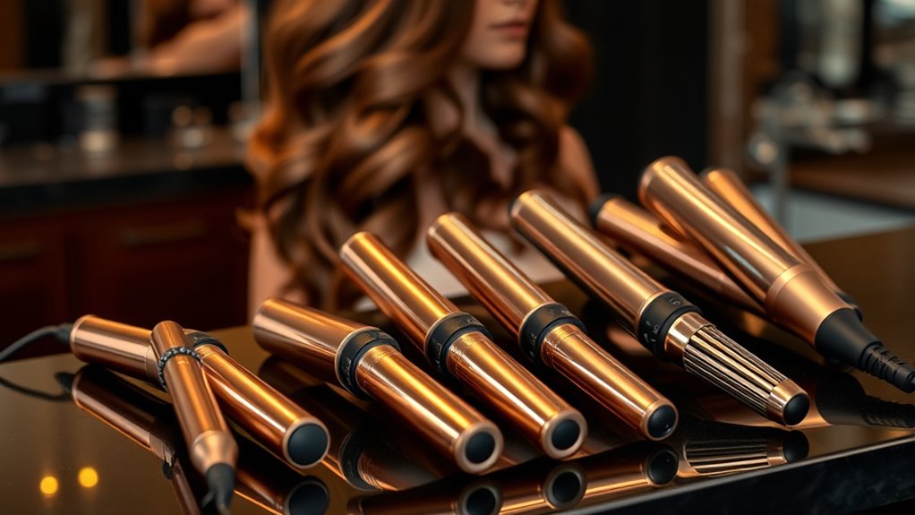 luxury salon quality curling tools