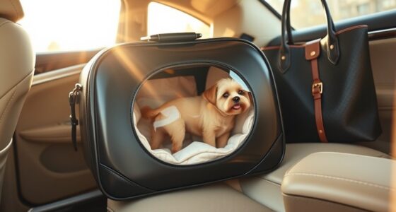 luxury travel dog carriers