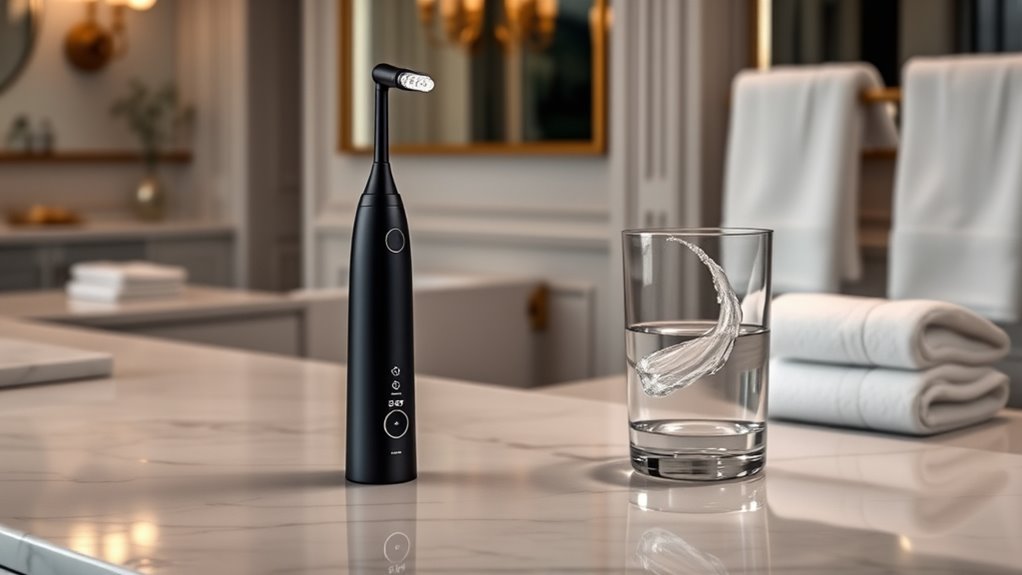 luxury water flosser features