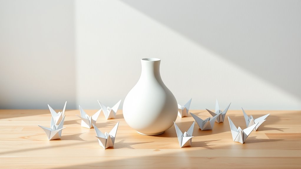 minimalist scandinavian geometric decor