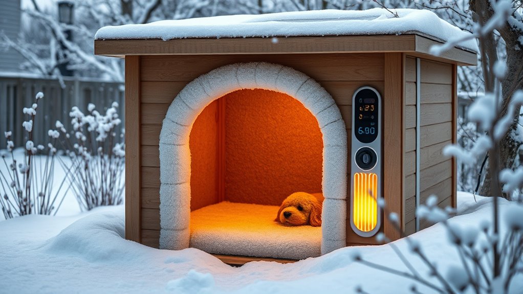 pet house size insulation durability