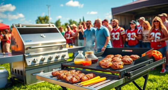 premium tailgate grills 2025