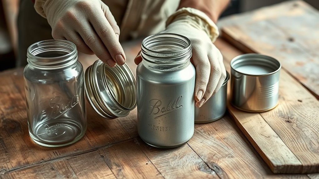 preparing recycled materials safely