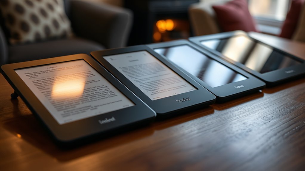 reading device feature considerations