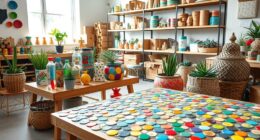 recycled materials craft ideas