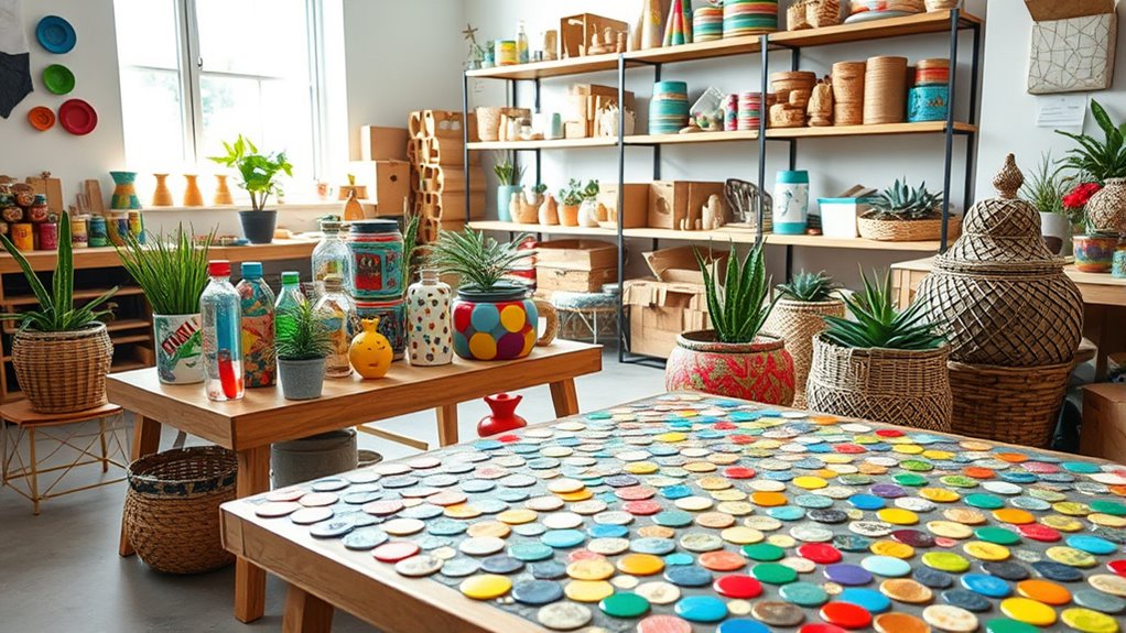 recycled materials craft ideas