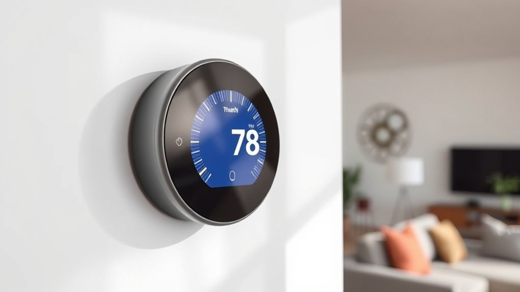 smart thermostats with learning