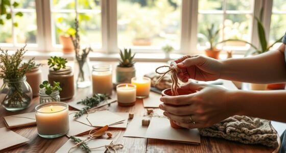 sustainable crafting low waste materials