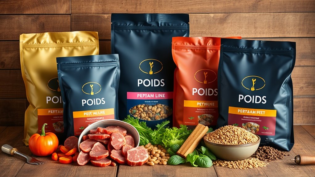 top gourmet pet food brands