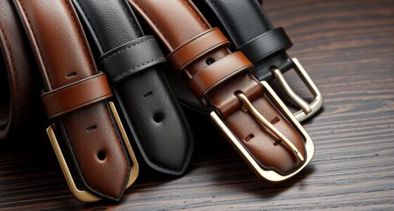 top men s leather belt selections