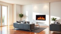 top no vent electric fireplaces