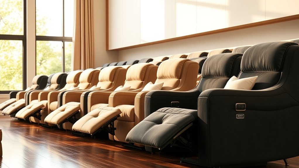 top power reclining sofas
