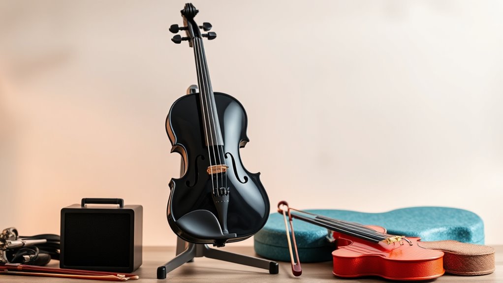 top premium electric violin kits