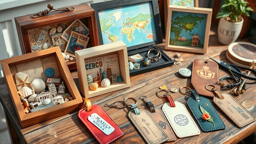 travel themed souvenir crafts