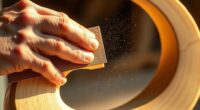 wood crafting sanding techniques