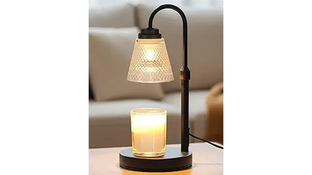 adjustable candle warmer lamp