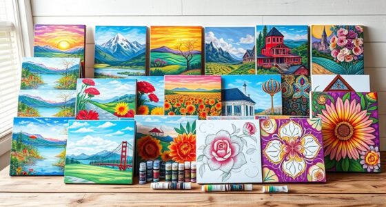 adult paint by number kits