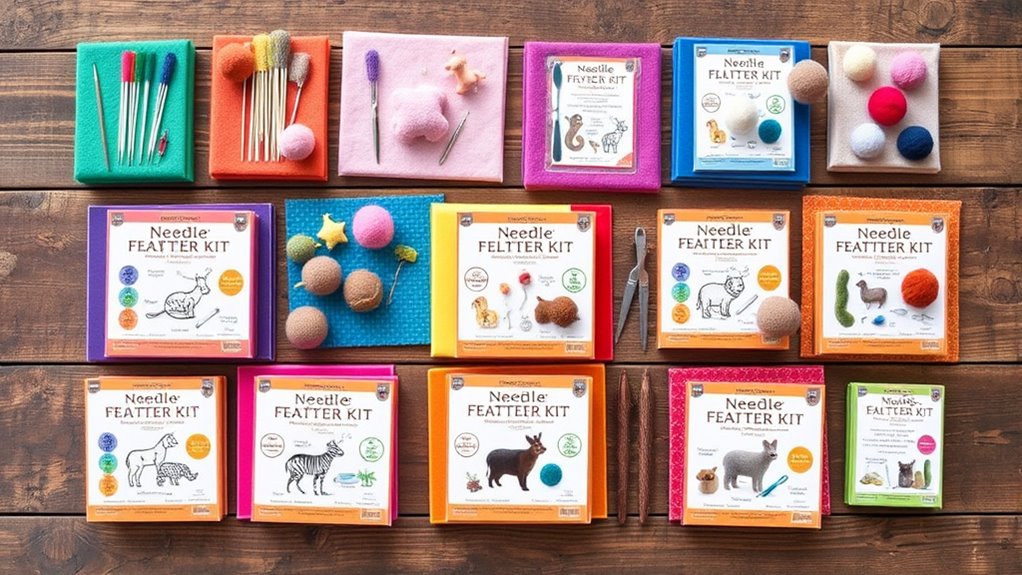 affordable beginner felting kits