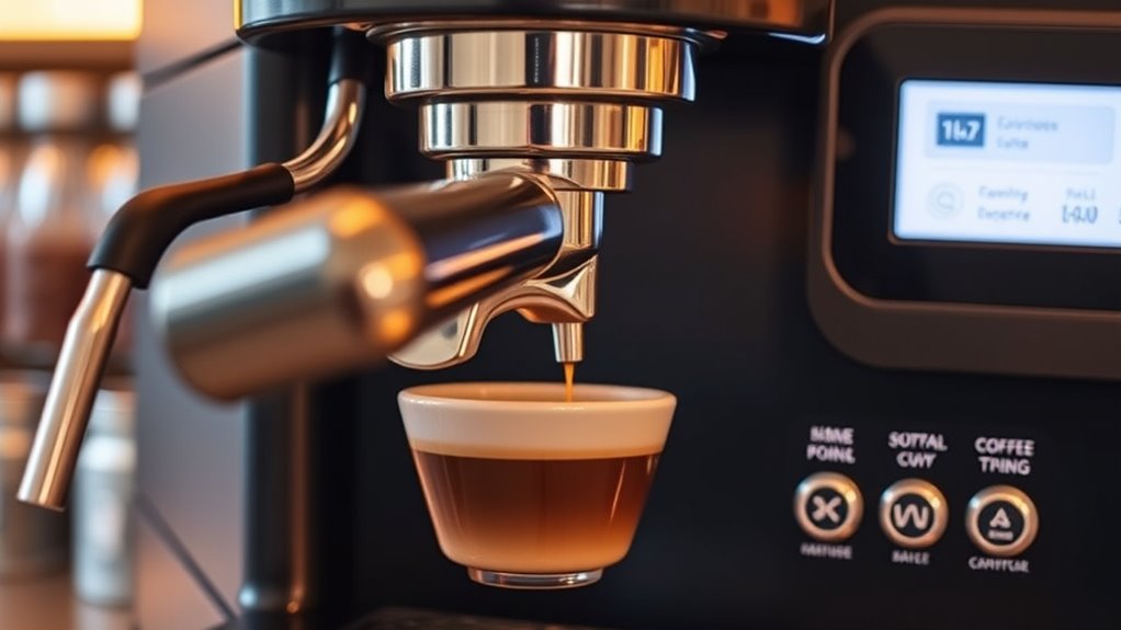 affordable espresso machine features