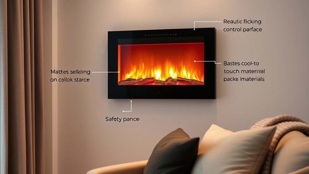apartment friendly electric fireplace essentials