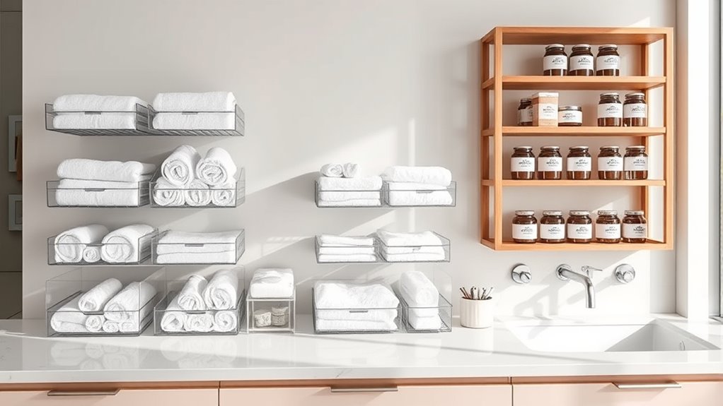 bathroom organization tips