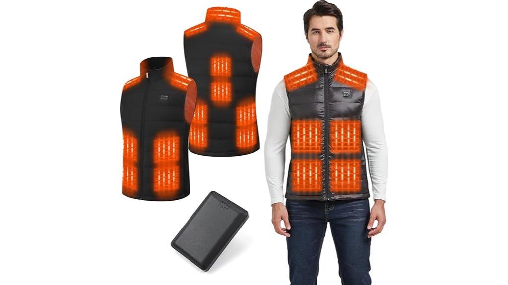 battery powered heated vest