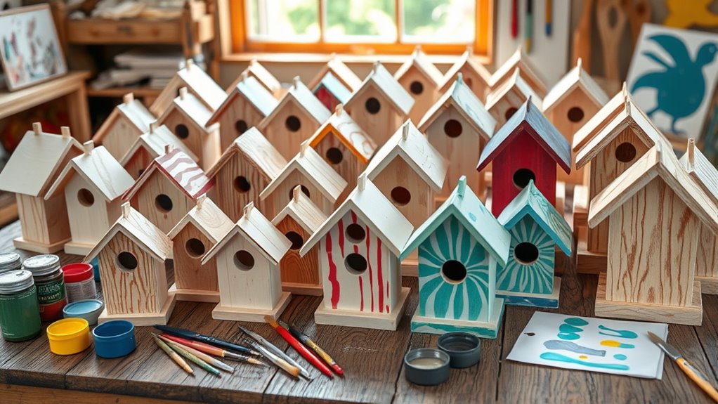 birdhouse painting kit recommendations