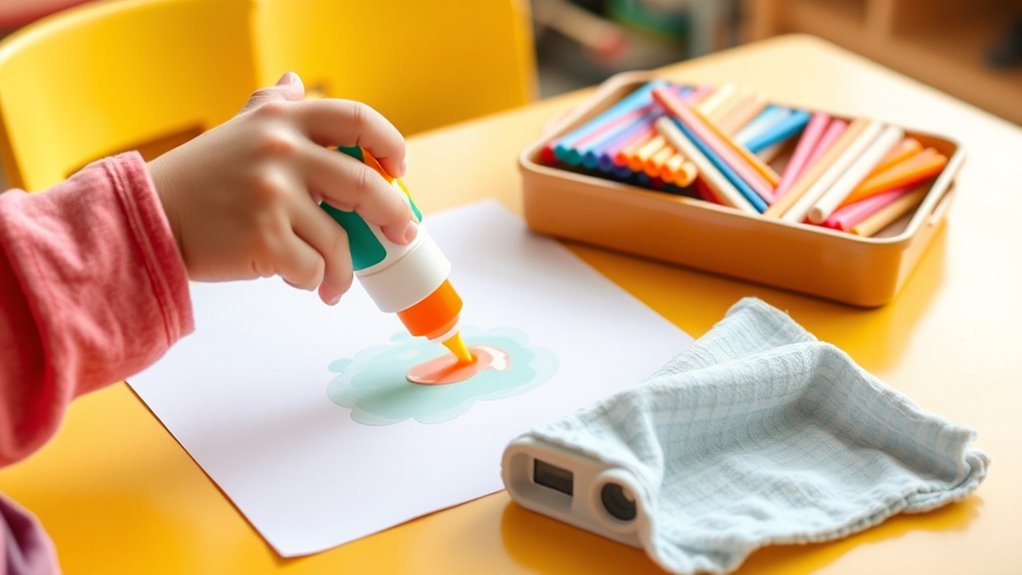 child safe washable glue considerations