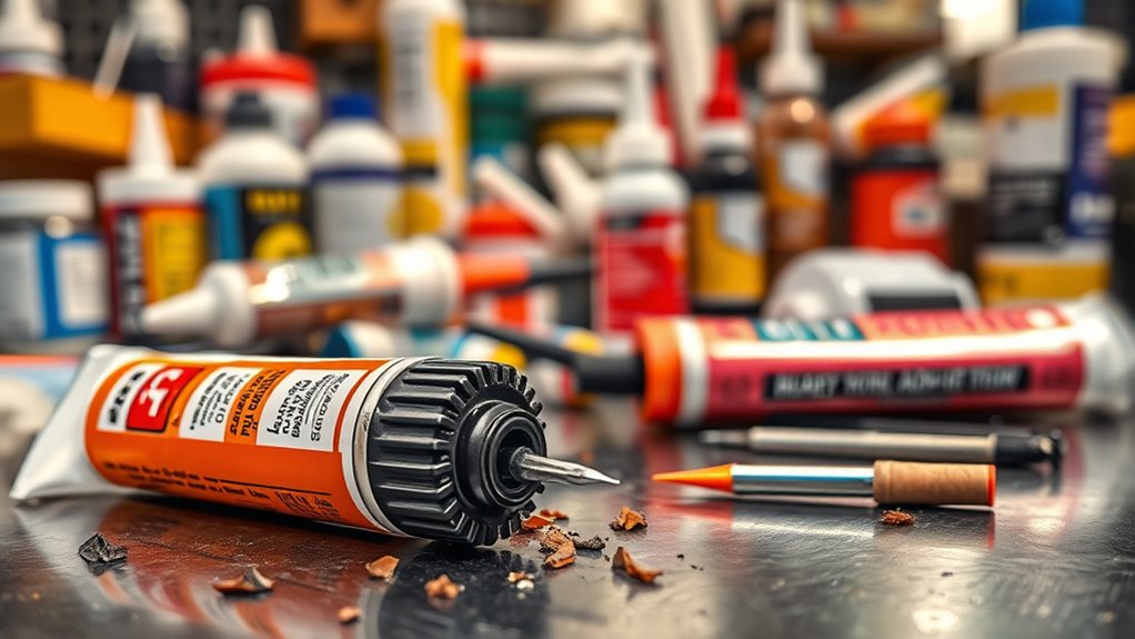 choose durable compatible adhesive