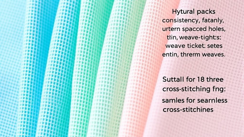 choosing aida cloth packs