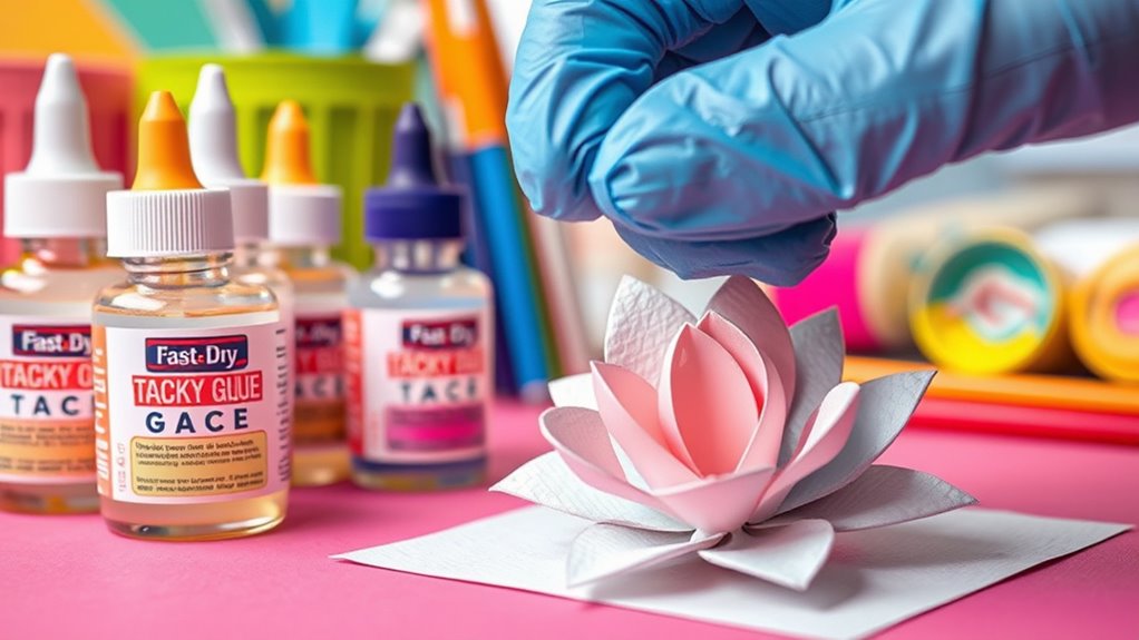 choosing quick drying strong adhesive