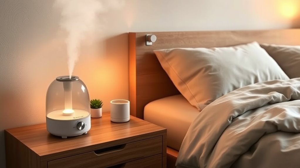 choosing suitable bedroom humidifiers