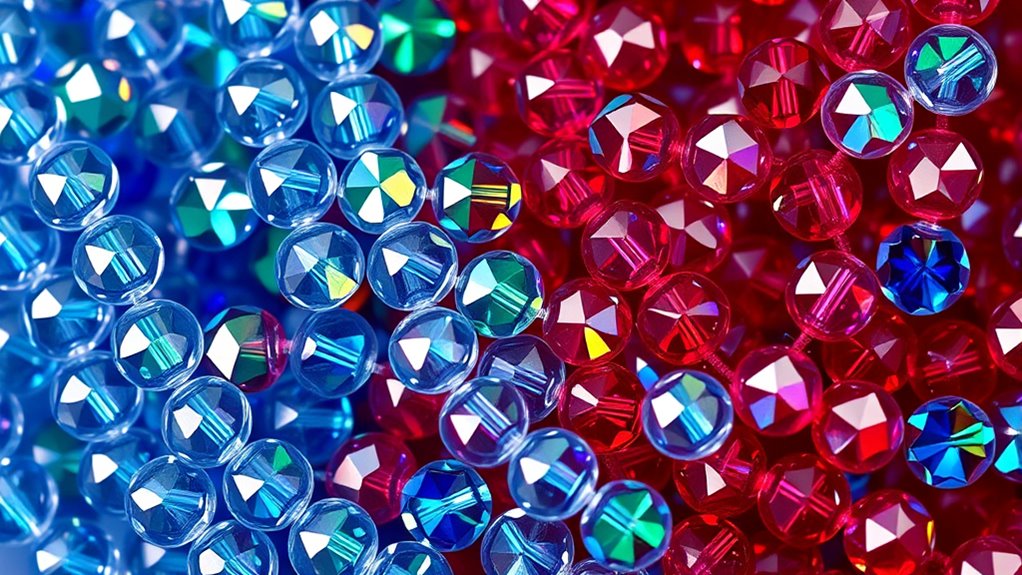 colorful uniform durable beads