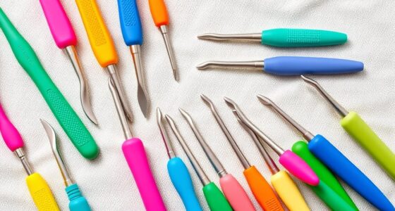 comfortable ergonomic crochet hooks