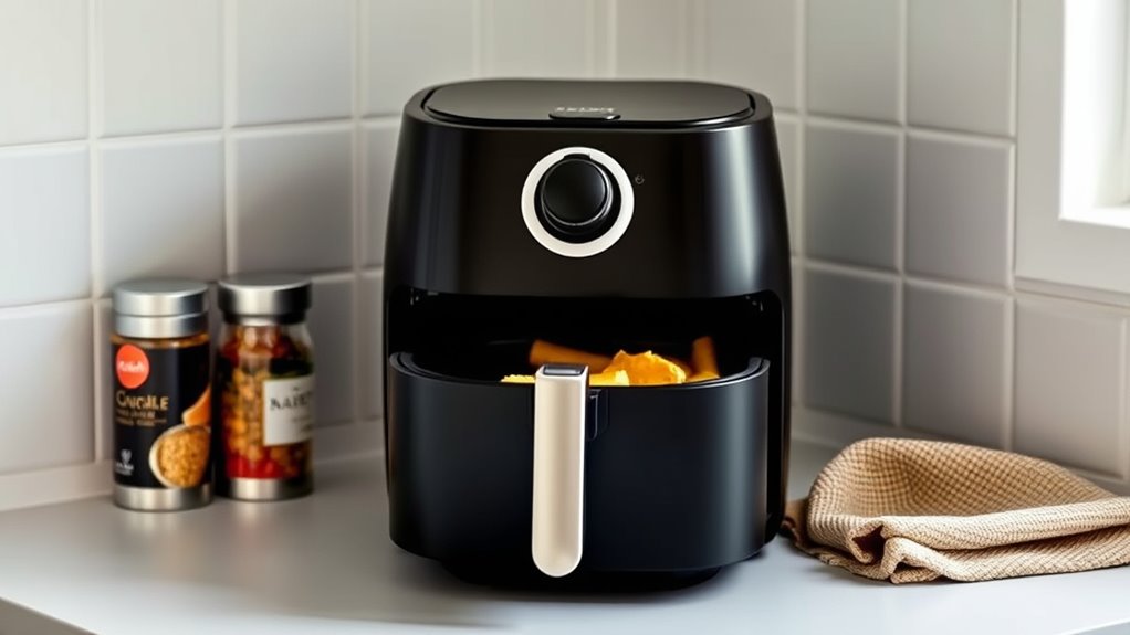 compact space saving air fryers