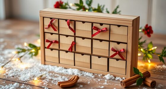 diy customizable christmas calendars