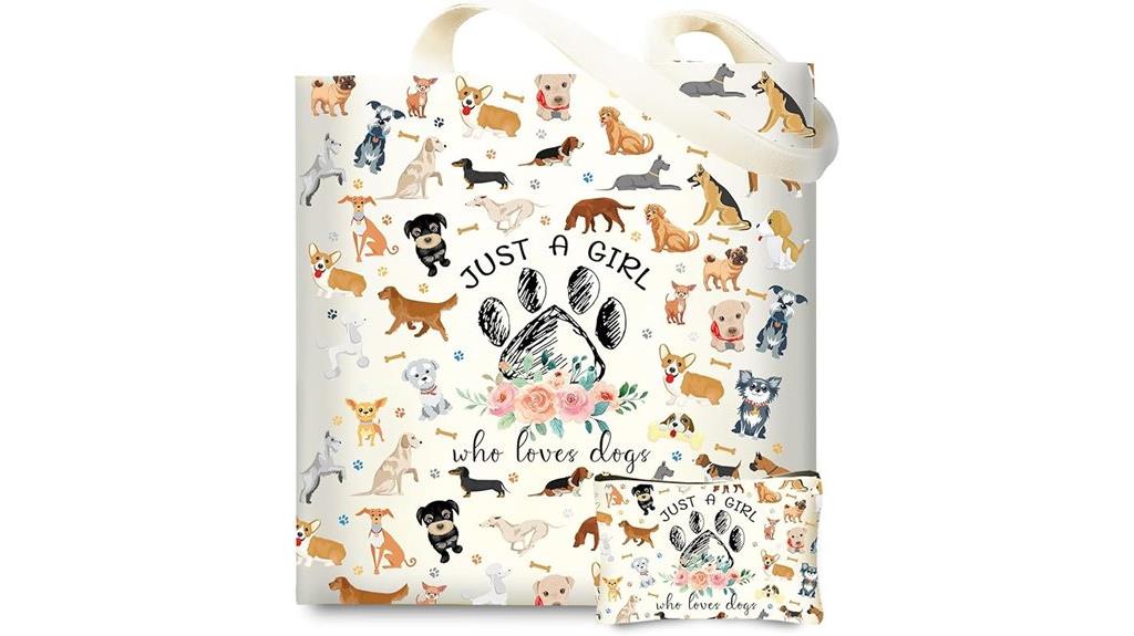 dog lover beach bag