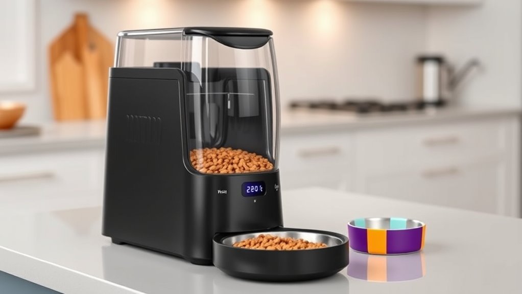 feeder capacity and features