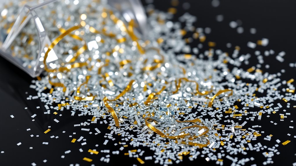 festive glitter confetti packs