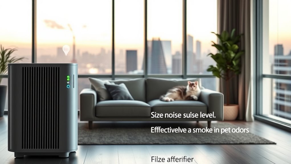 filtration noise odor control