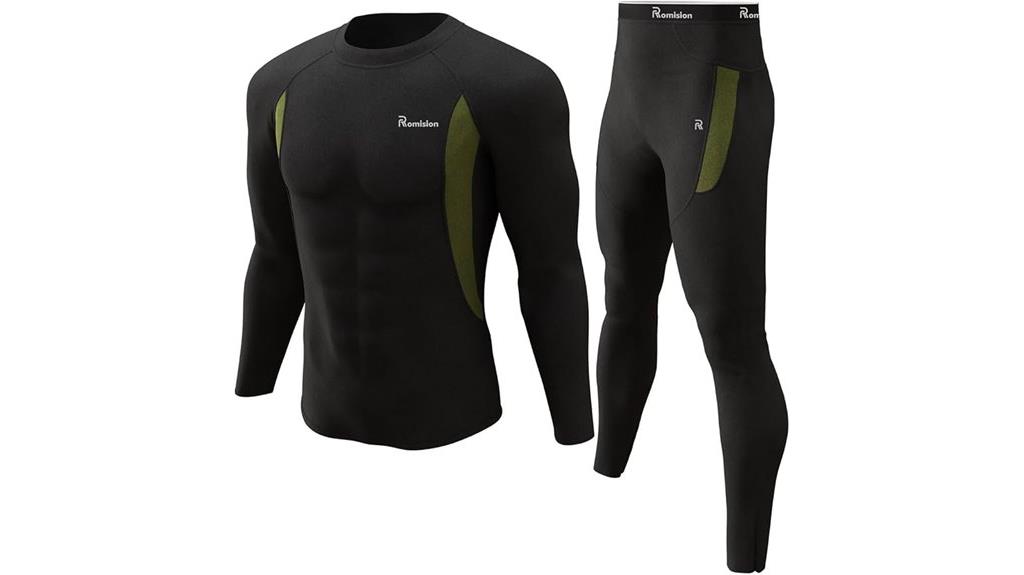 fleece lined thermal underwear