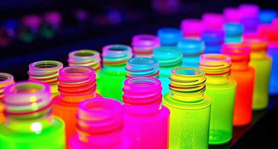 glow in the dark neon paints