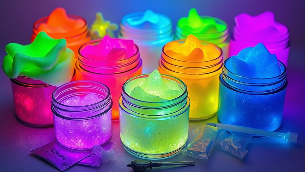 glow in the dark slime kits